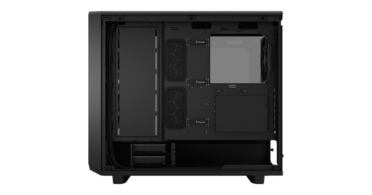 Fractal Design Meshify 2 Lite Black TG Light Tint, Tower-Gehäuse(schwarz)