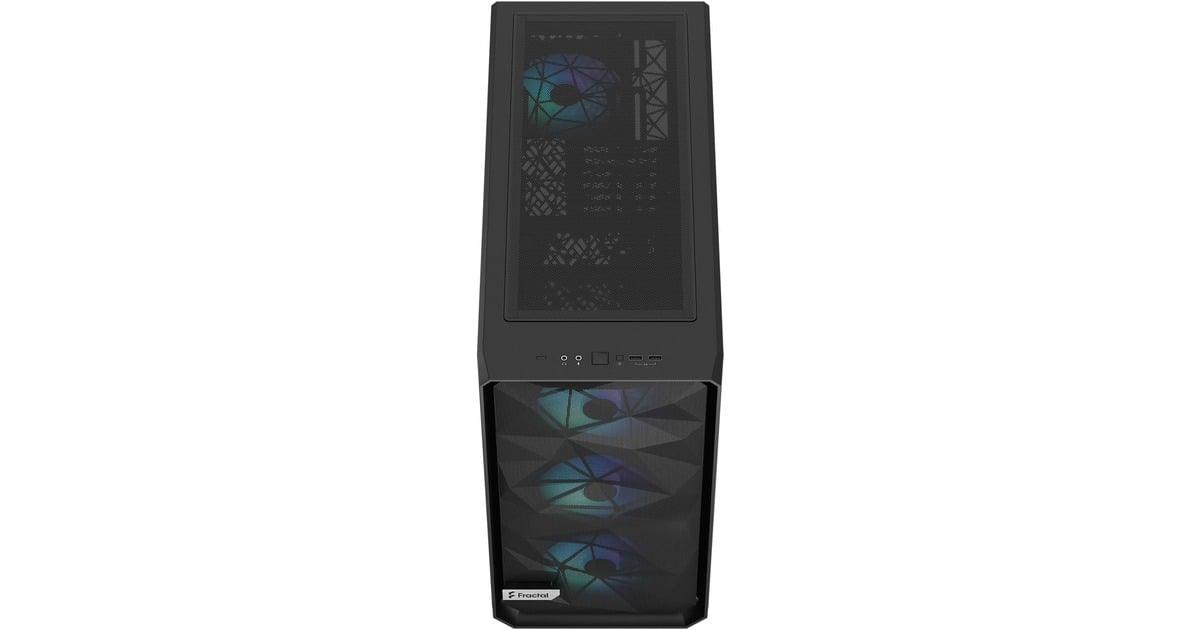 Fractal Design Meshify 2 Lite RGB Black TG Light Tint, Tower-Gehäuse(schwarz)