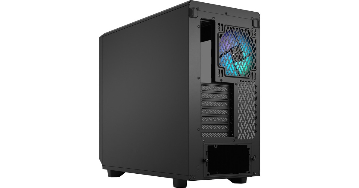 Fractal Design Meshify 2 Lite RGB Black TG Light Tint, Tower-Gehäuse(schwarz, Outlet)