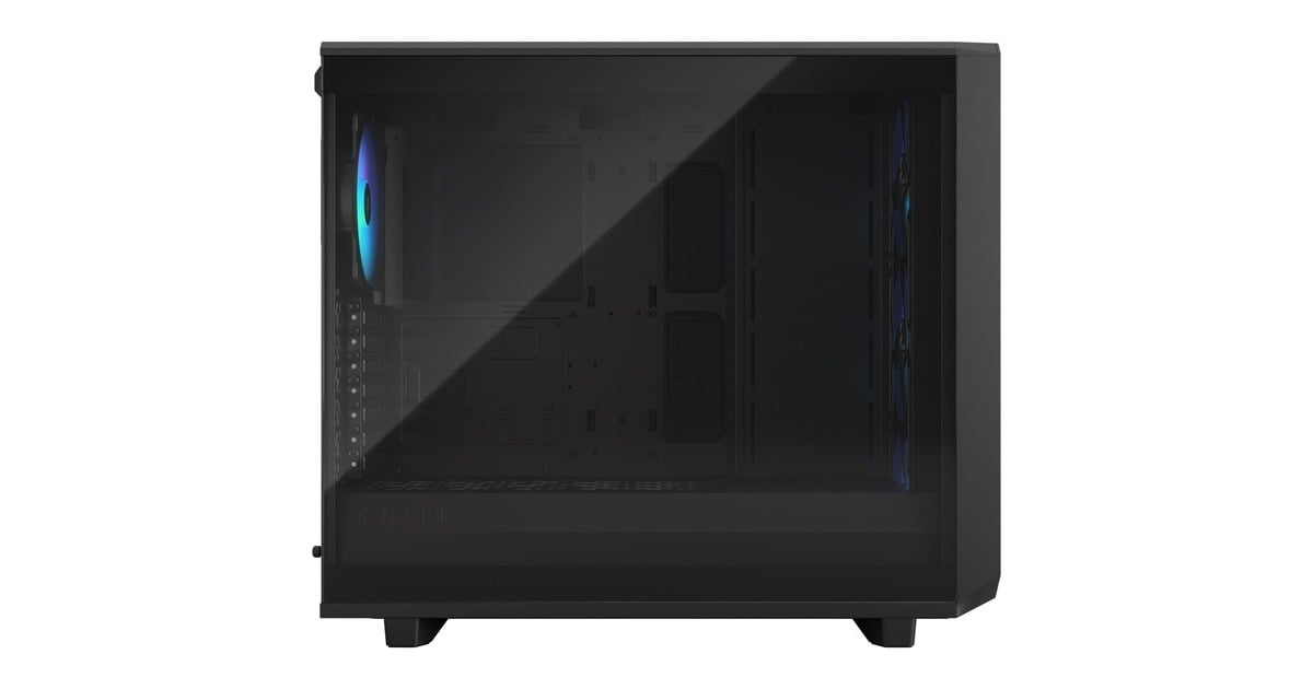 Fractal Design Meshify 2 Lite RGB Black TG Light Tint, Tower-Gehäuse(schwarz)