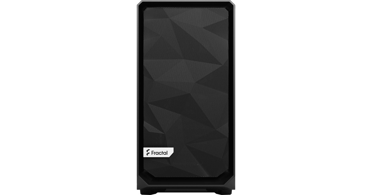 Fractal Design Meshify 2 Mini Black TG Dark Tint, Tower-Gehäuse(schwarz, Tempered Glass)
