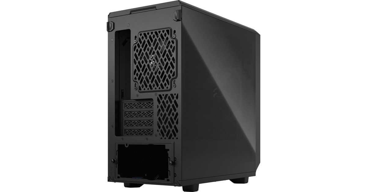 Fractal Design Meshify 2 Mini Black TG Dark Tint, Tower-Gehäuse(schwarz, Tempered Glass)