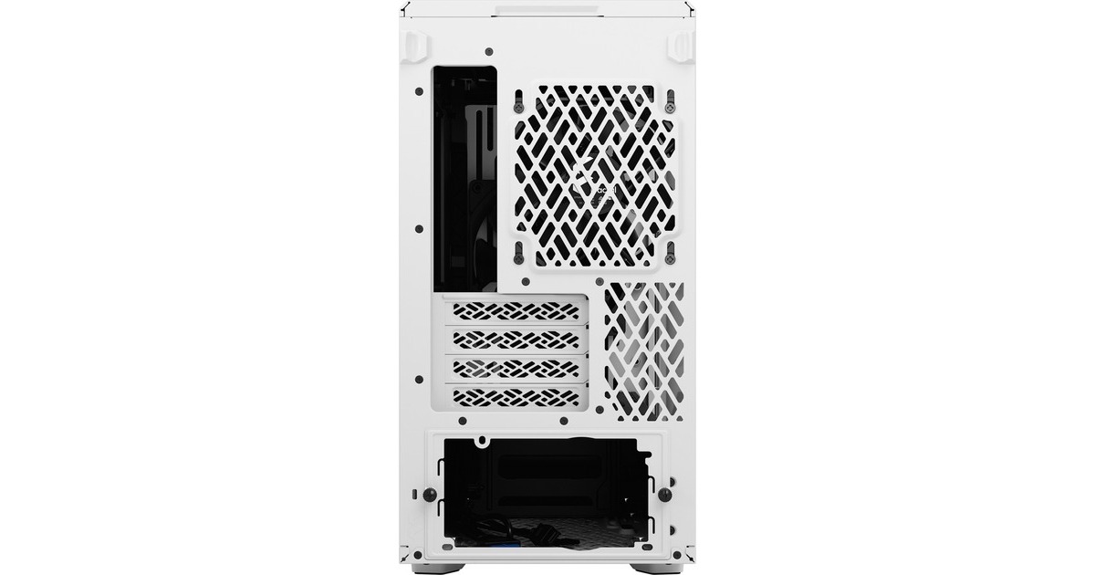 Fractal Design Meshify 2 Mini White TG Clear Tint, Tower-Gehäuse(weiß, Tempered Glass)