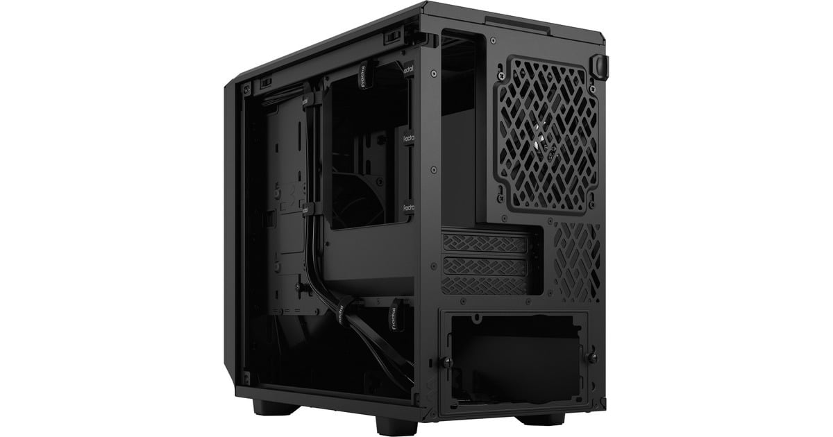 Fractal Design Meshify 2 Nano Black TG dark tint, Tower-Gehäuse(schwarz, Tempered Glass)