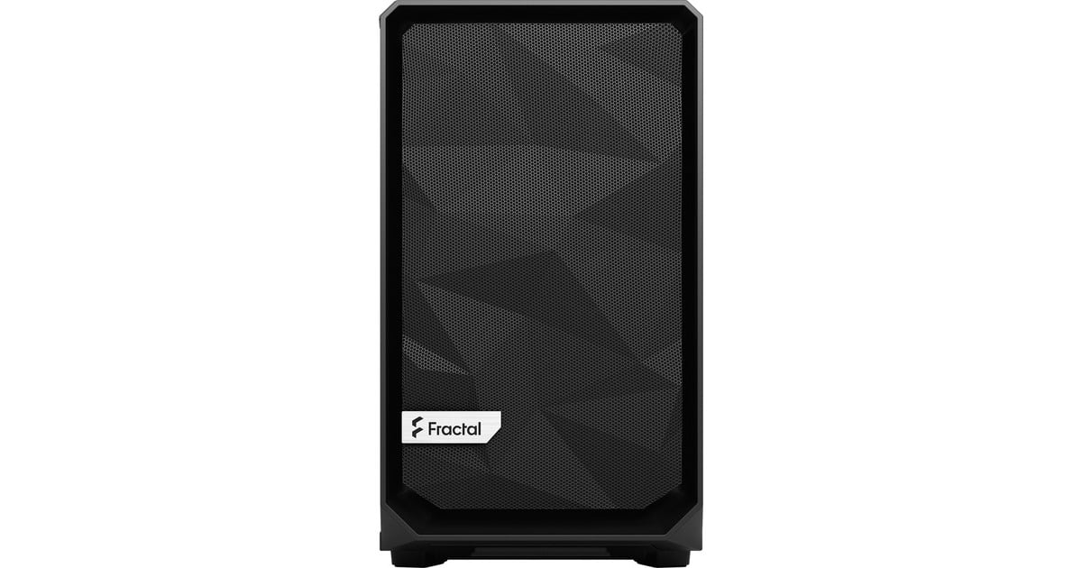Fractal Design Meshify 2 Nano Black TG dark tint, Tower-Gehäuse(schwarz, Tempered Glass)