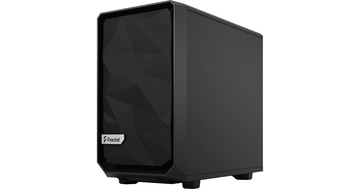 Fractal Design Meshify 2 Nano Black TG dark tint, Tower-Gehäuse(schwarz, Tempered Glass)