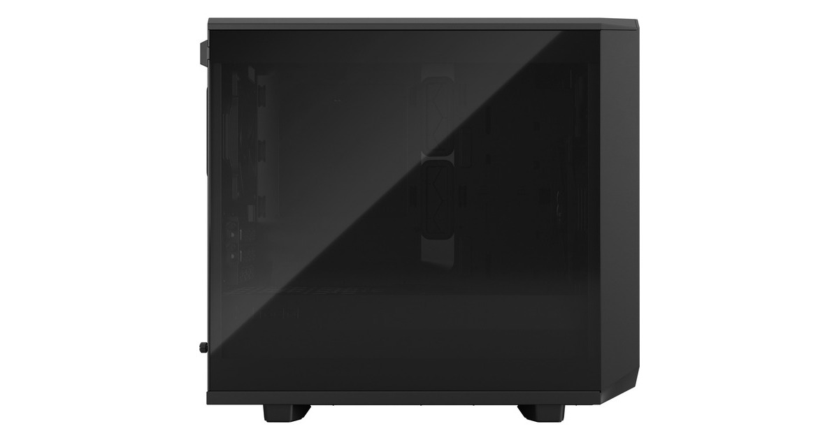 Fractal Design Meshify 2 Nano Black TG dark tint, Tower-Gehäuse(schwarz, Tempered Glass, Outlet)