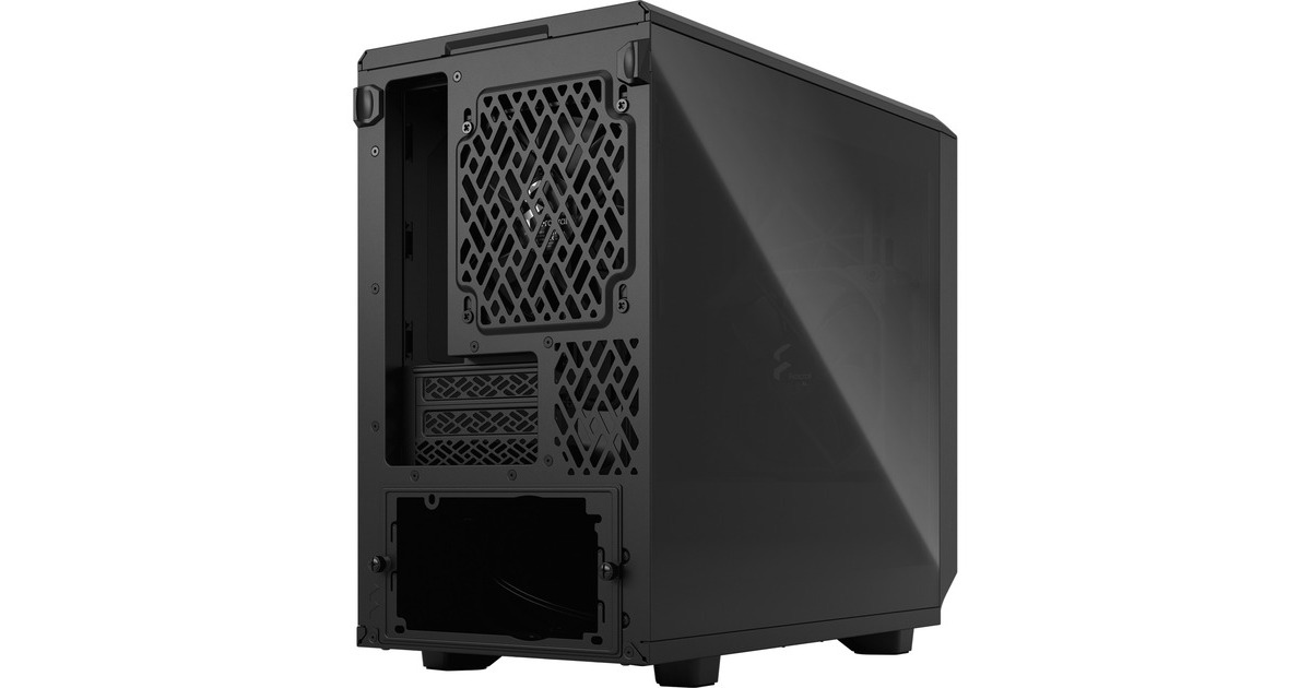 Fractal Design Meshify 2 Nano Black TG dark tint, Tower-Gehäuse(schwarz, Tempered Glass, Outlet)