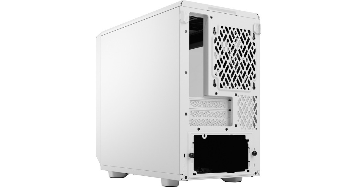 Fractal Design Meshify 2 Nano White TG clear tint, Tower-Gehäuse(weiß, Tempered Glass)