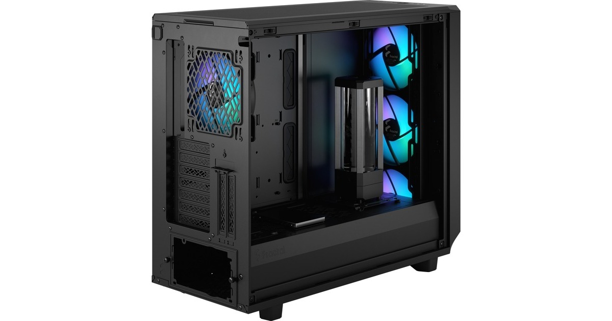 Fractal Design Meshify 2 RGB Black TG Light Tint, Tower-Gehäuse(schwarz)
