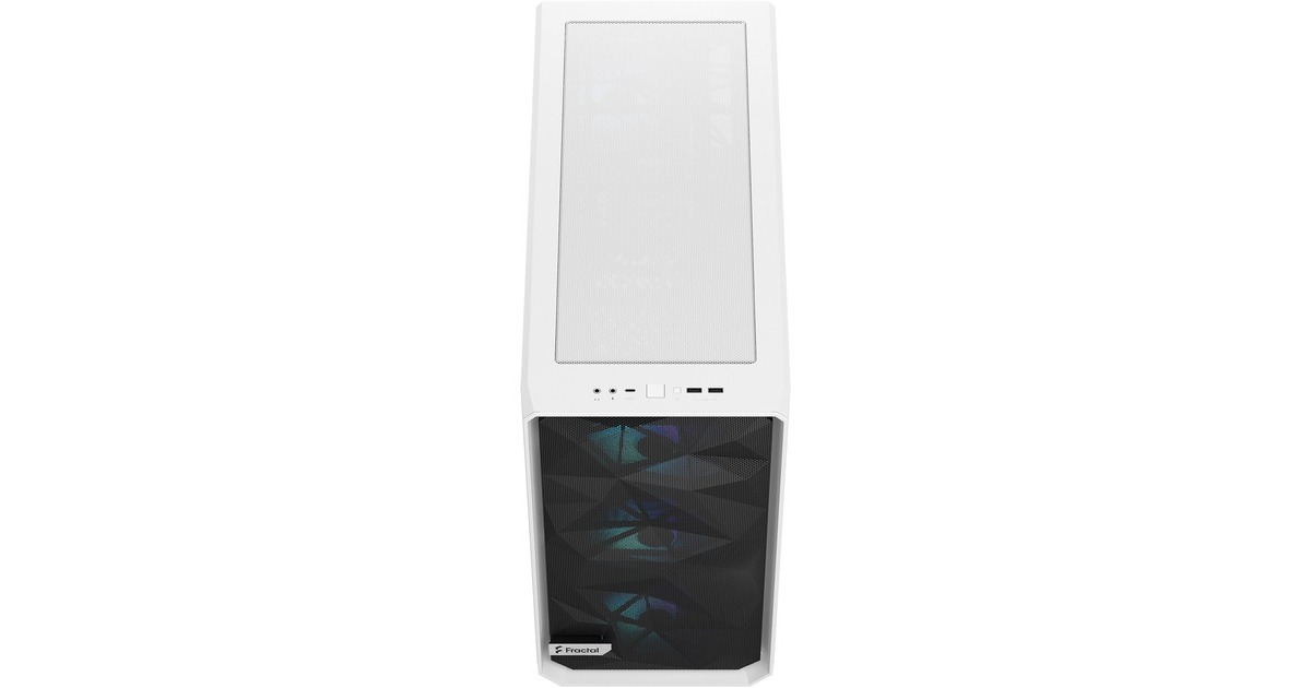 Fractal Design Meshify 2 RGB White TG Clear Tint, Tower-Gehäuse(weiß)