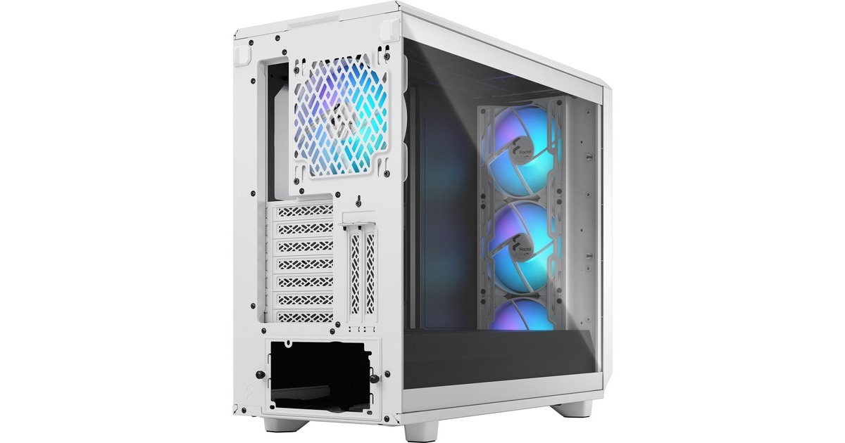 Fractal Design Meshify 2 RGB White TG Clear Tint, Tower-Gehäuse(weiß)