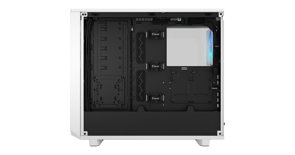 Fractal Design Meshify 2 RGB White TG Clear Tint, Tower-Gehäuse(weiß)