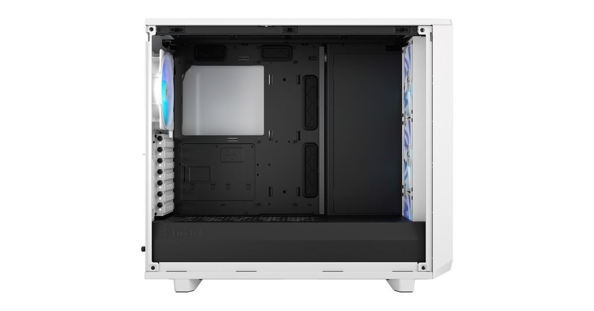 Fractal Design Meshify 2 RGB White TG Clear Tint, Tower-Gehäuse(weiß)