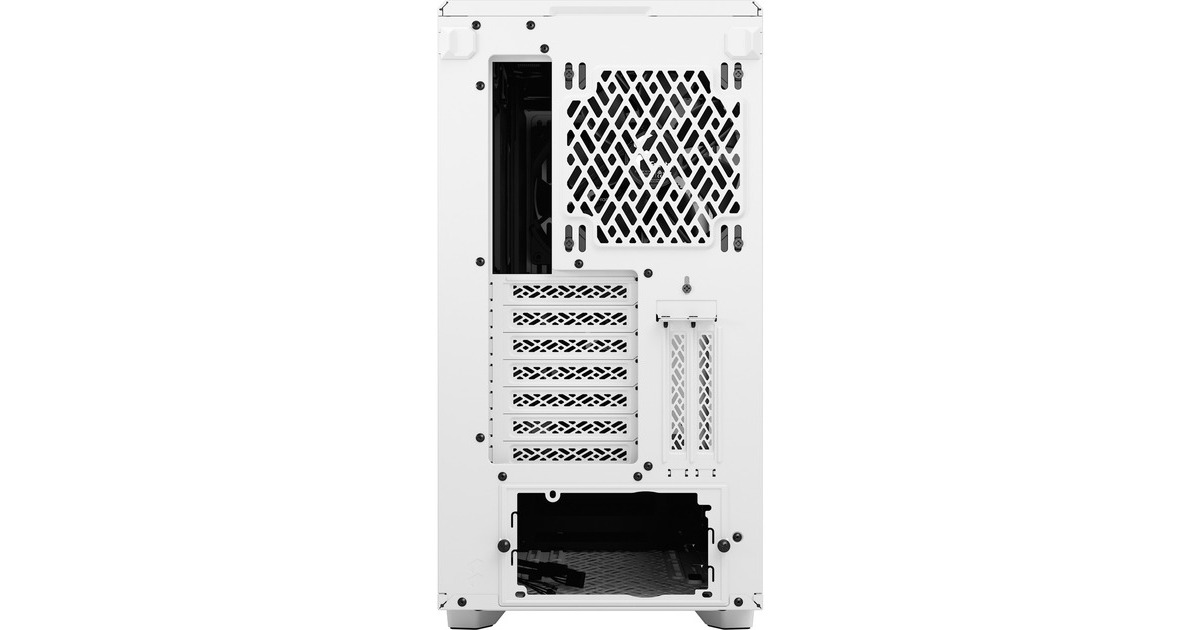 Fractal Design Meshify 2 White TG Clear Tint, Tower-Gehäuse(weiß, Tempered Glass)