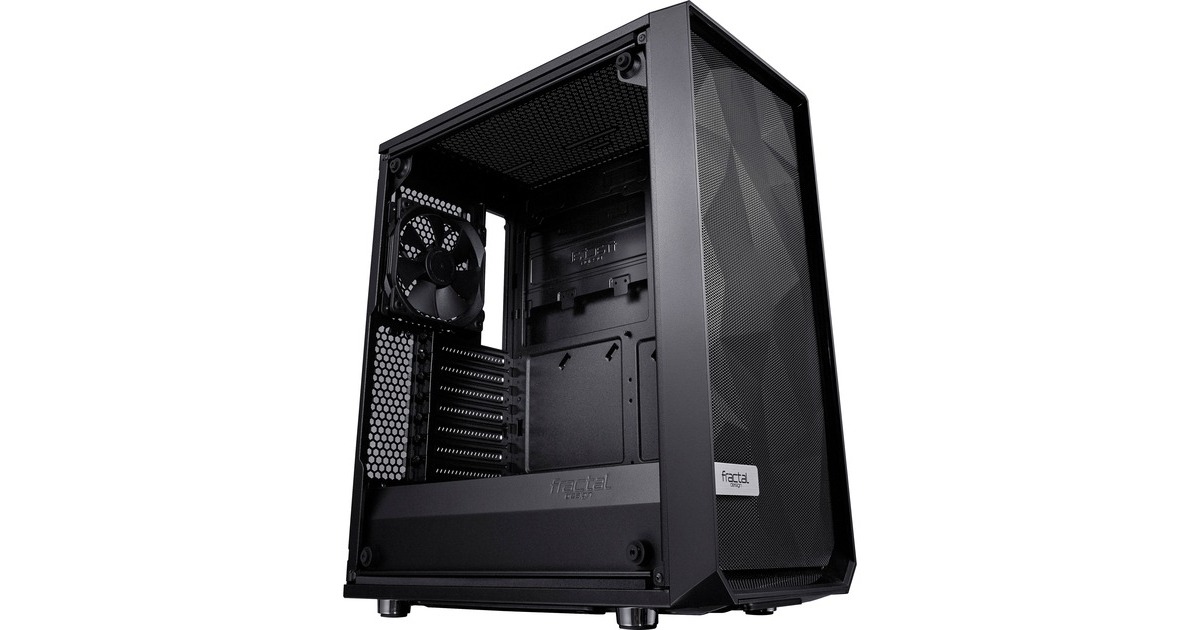 Fractal Design Meshify C Dark Tint TG, Tower-Gehäuse(schwarz, Window-Kit)