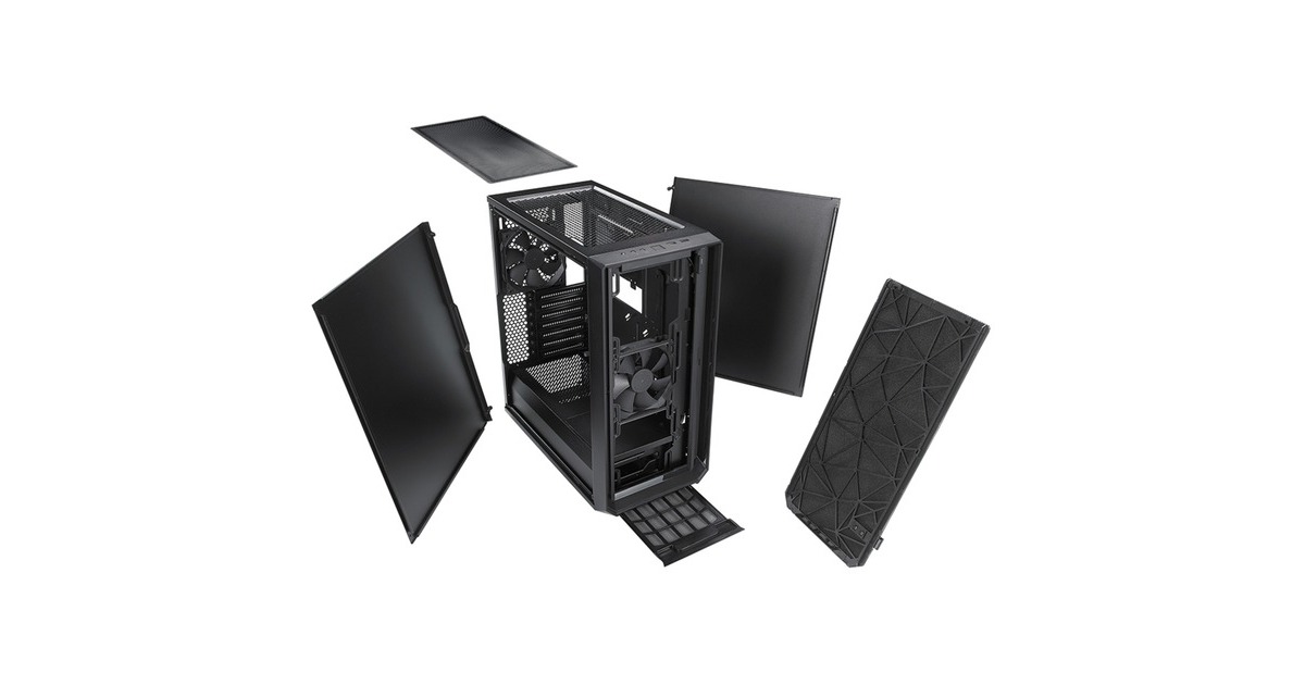 Fractal Design Meshify C, Tower-Gehäuse(schwarz)