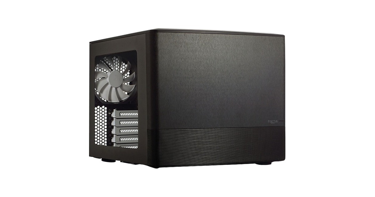 Fractal Design Node 804, Cube-Gehäuse(schwarz)