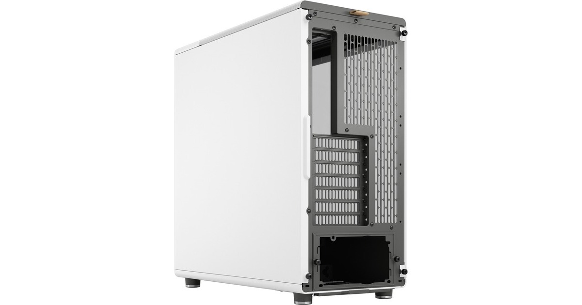 Fractal Design North Chalk White TG Clear, Tower-Gehäuse(weiß, Tempered Glass-Version)