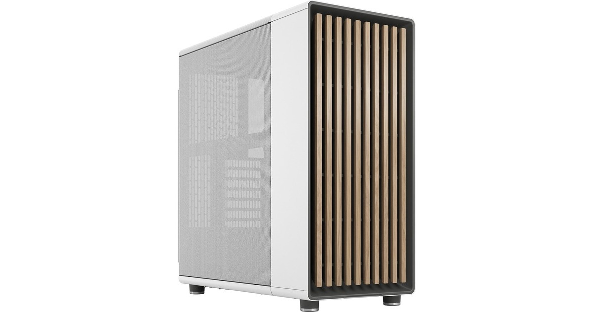 Fractal Design North Chalk White, Tower-Gehäuse(weiß, Mesh-Version)