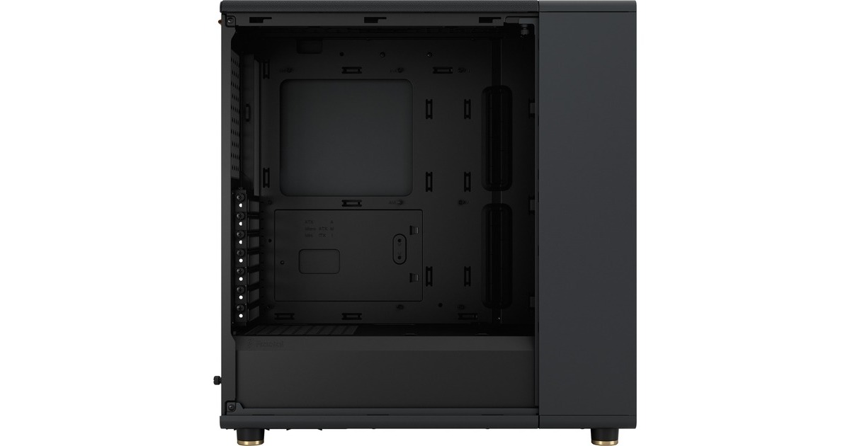 Fractal Design North Charcoal Black TG Dark, Tower-Gehäuse(schwarz, Tempered Glass-Version)