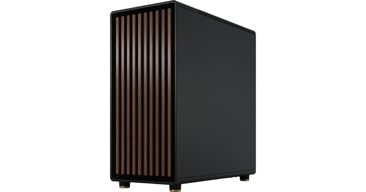Fractal Design North Charcoal Black TG Dark, Tower-Gehäuse(schwarz, Tempered Glass-Version)