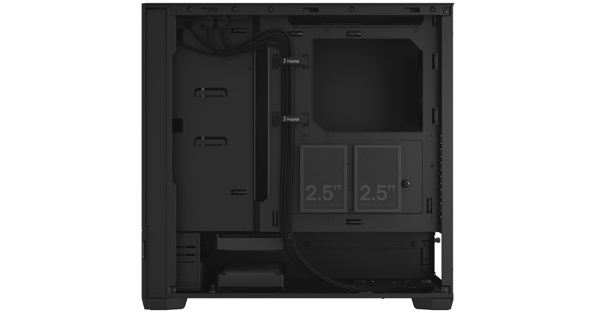 Fractal Design Pop Air Black Solid, Tower-Gehäuse(schwarz)