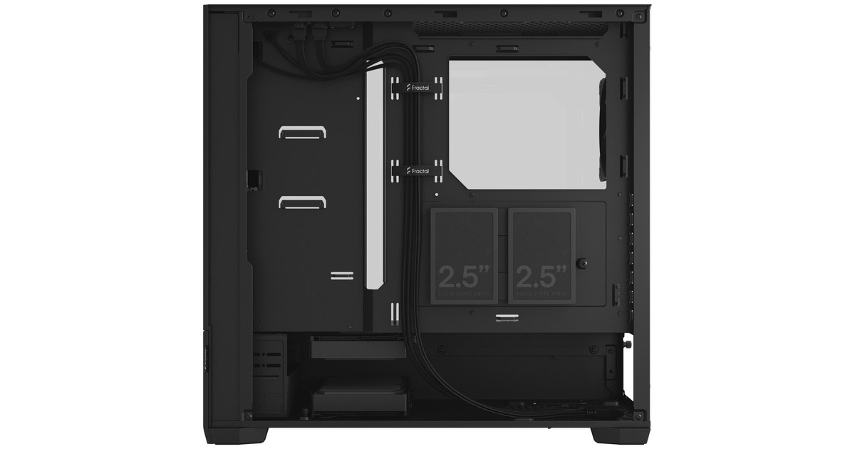 Fractal Design Pop Air Black TG Clear Tint, Tower-Gehäuse(schwarz)