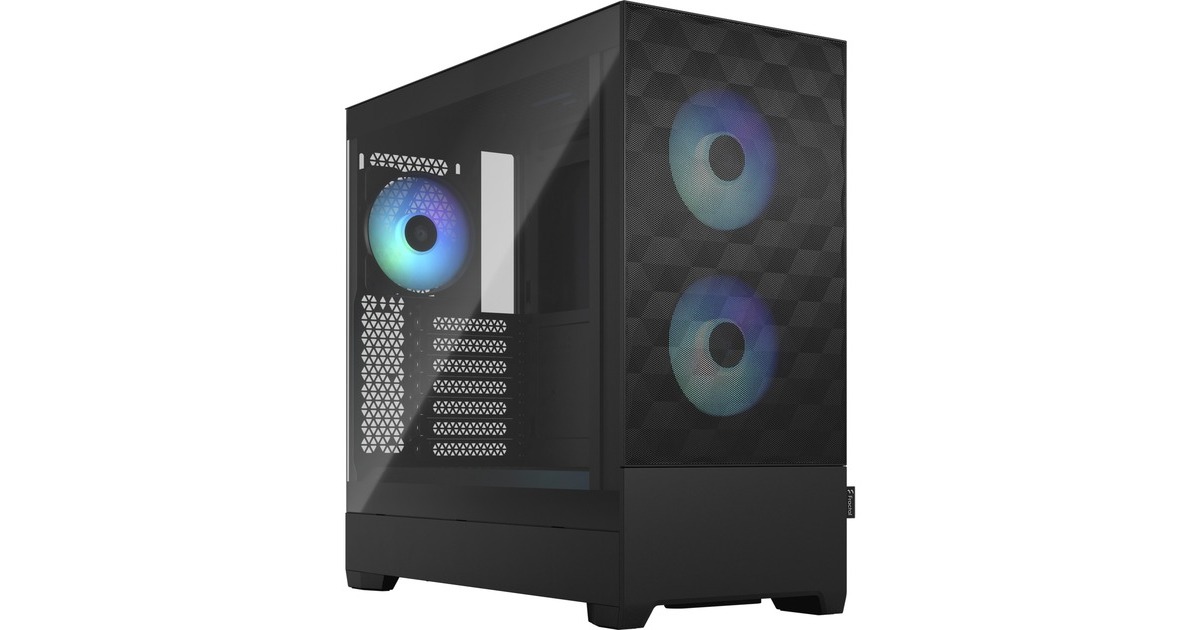 Fractal Design Pop Air RGB Black TG Clear Tint, Tower-Gehäuse(schwarz, Outlet)