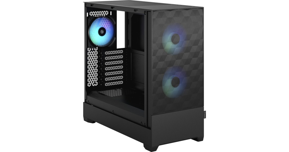 Fractal Design Pop Air RGB Black TG Clear Tint, Tower-Gehäuse(schwarz, Outlet)