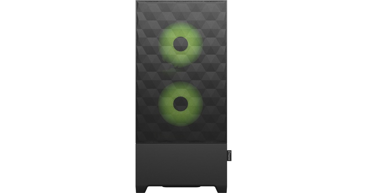 Fractal Design Pop Air RGB Green Core TG Clear Tint, Tower-Gehäuse(schwarz/grün)