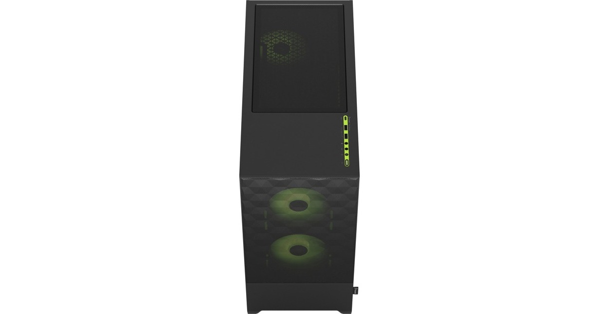 Fractal Design Pop Air RGB Green Core TG Clear Tint, Tower-Gehäuse(schwarz/grün)