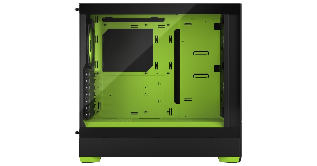 Fractal Design Pop Air RGB Green Core TG Clear Tint, Tower-Gehäuse(schwarz/grün)