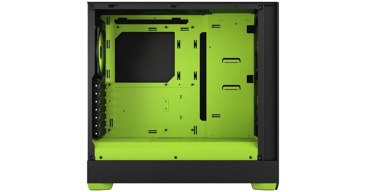 Fractal Design Pop Air RGB Green Core TG Clear Tint, Tower-Gehäuse(schwarz/grün)