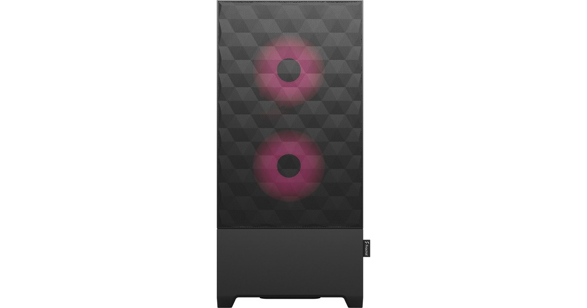 Fractal Design Pop Air RGB Magenta Core TG Clear Tint, Tower-Gehäuse(schwarz/magenta)