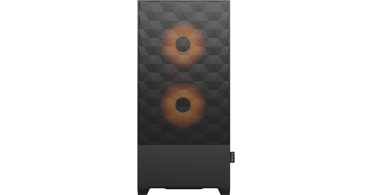 Fractal Design Pop Air RGB Orange Core TG Clear Tint, Tower-Gehäuse(schwarz/orange)
