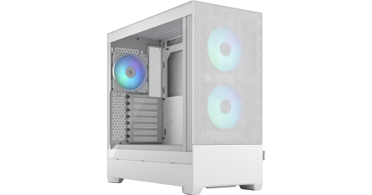 Fractal Design Pop Air RGB White TG Clear Tint, Tower-Gehäuse(weiß)