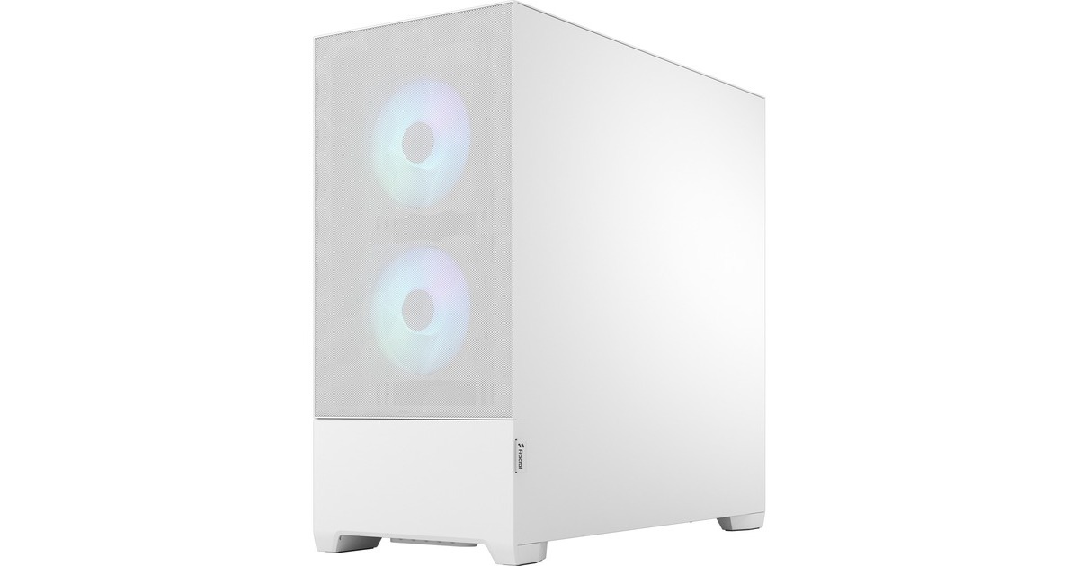 Fractal Design Pop Air RGB White TG Clear Tint, Tower-Gehäuse(weiß)