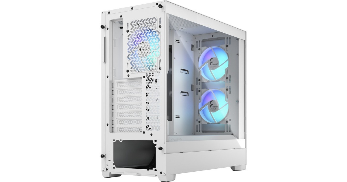 Fractal Design Pop Air RGB White TG Clear Tint, Tower-Gehäuse(weiß)