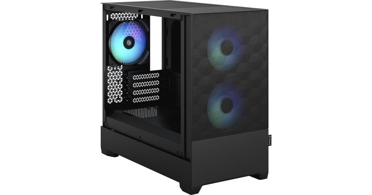 Fractal Design Pop Mini Air RGB Black TG Clear Tint, Tower-Gehäuse(schwarz)