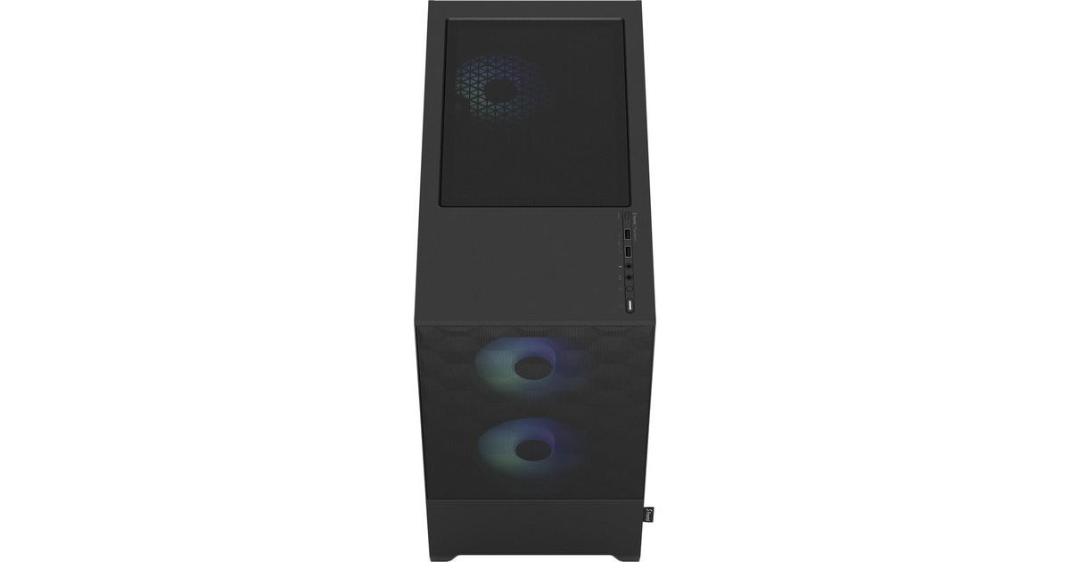 Fractal Design Pop Mini Air RGB Black TG Clear Tint, Tower-Gehäuse(schwarz, Outlet)