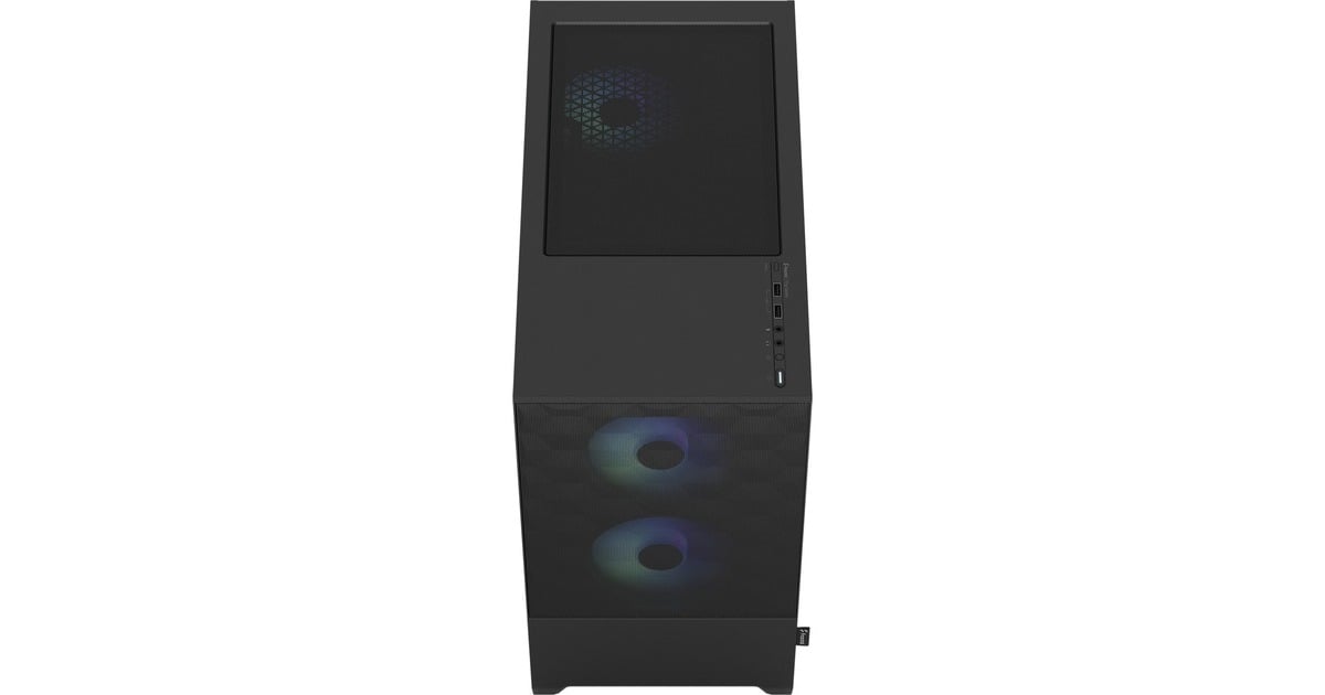 Fractal Design Pop Mini Air RGB Black TG Clear Tint, Tower-Gehäuse(schwarz, Outlet)