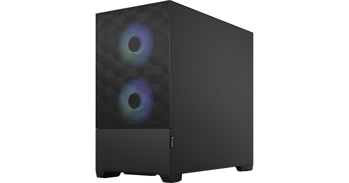 Fractal Design Pop Mini Air RGB Black TG Clear Tint, Tower-Gehäuse(schwarz)
