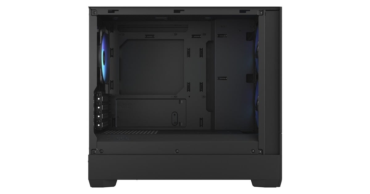 Fractal Design Pop Mini Air RGB Black TG Clear Tint, Tower-Gehäuse(schwarz)