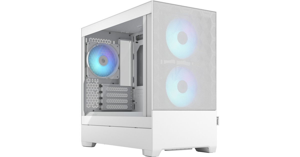 Fractal Design Pop Mini Air RGB White TG Clear Tint, Tower-Gehäuse(weiß)