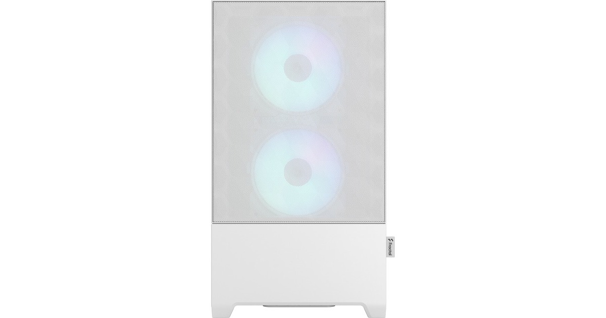 Fractal Design Pop Mini Air RGB White TG Clear Tint, Tower-Gehäuse(weiß)
