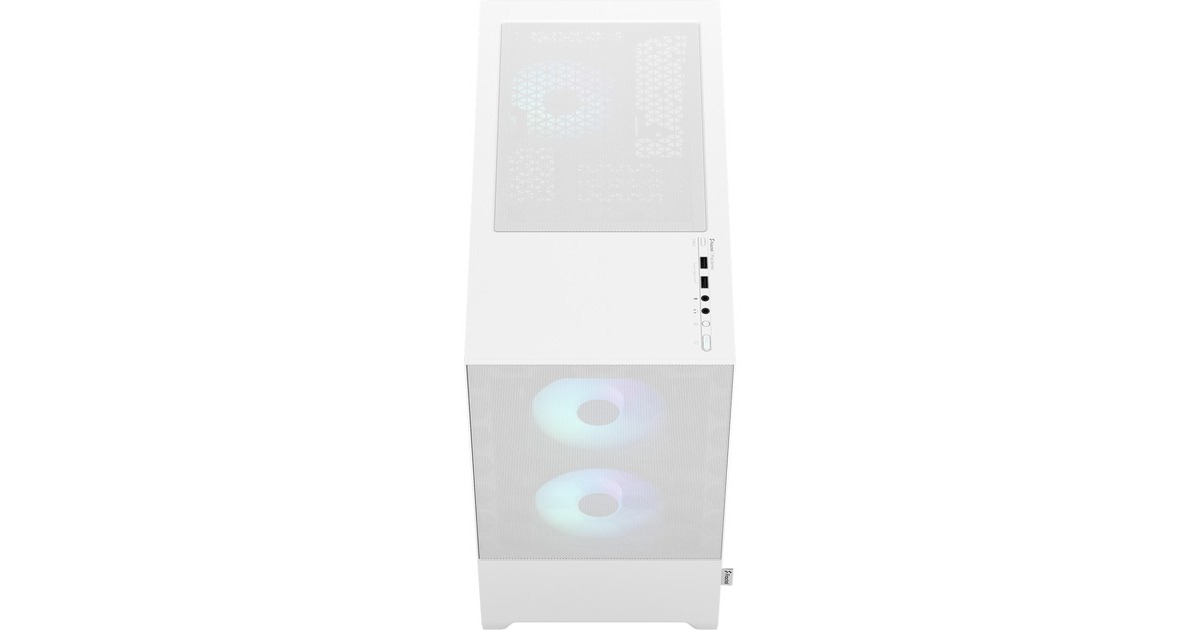 Fractal Design Pop Mini Air RGB White TG Clear Tint, Tower-Gehäuse(weiß)