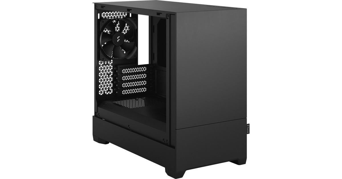 Fractal Design Pop Mini Silent Black Solid, Tower-Gehäuse(schwarz)