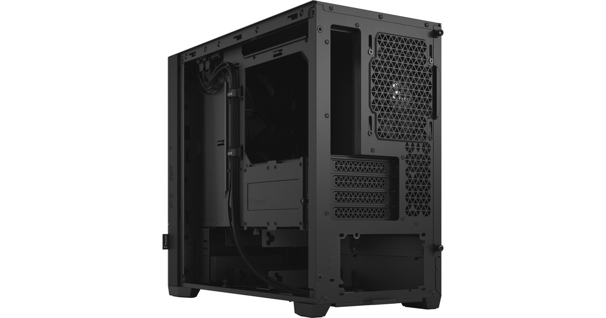 Fractal Design Pop Mini Silent Black Solid, Tower-Gehäuse(schwarz)
