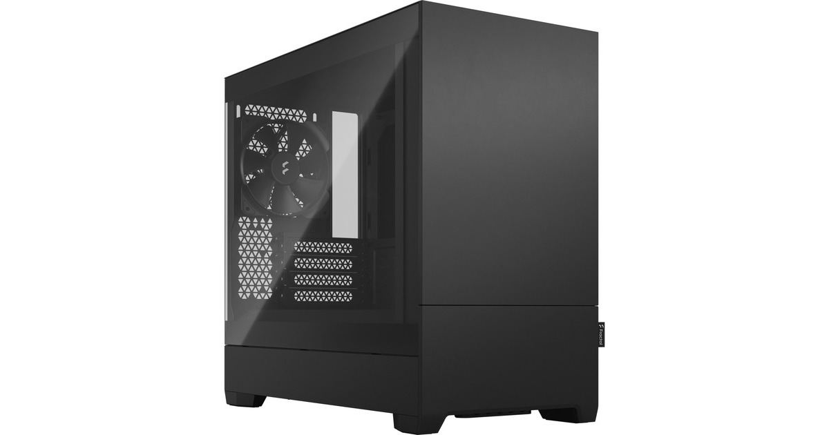 Fractal Design Pop Mini Silent Black TG Clear Tint, Tower-Gehäuse(schwarz)